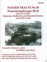 Panzer-Tracts Panzer Tracts No.18 PzKpfw 38(t) Ausf A-G/S Military History Book #18 Panzer-Tracts Panzer Tracts No.18 PzKpfw 38(t) Ausf A-G/S Military History Book #18
