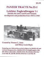 Panzer-Tracts Panzer Tracts No.22-1 Leichter Zgkw 1t (SdKfz 10) Ausf A/B Military History Book #221 Panzer-Tracts Panzer Tracts No.22-1 Leichter Zgkw 1t (SdKfz 10) Ausf A/B Military History Book #221