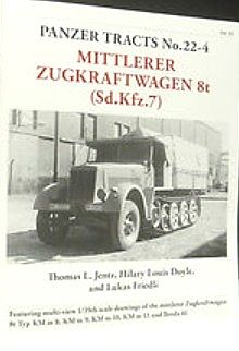 Panzer-Tracts Panzer Tracts No.22-4 mZgkw 8t (SdKfz 7) Military History Book #224