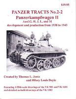 Panzer-Tracts Panzer Tracts No.2-2 PzKpfw II Ausf G/H/J/L/M Military History Book #22 Panzer-Tracts Panzer Tracts No.2-2 PzKpfw II Ausf G/H/J/L/M Military History Book #22
