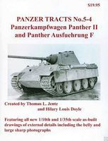 Panzer-Tracts Panzer Tracts No.5-4 PzKpfw Panther II & Panther Ausf F Military History Book #54 Panzer-Tracts Panzer Tracts No.5-4 PzKpfw Panther II & Panther Ausf F Military History Book #54