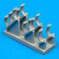 Fw190D9 Exhaust for HSG Plastic Model Aircraft Accessory 1/32 Scale #32012