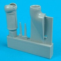 Quickboost Bf109G6 Tropical Dust Filter Early for HSG Plastic Model Aircraft Accessory 1/32 #32016
