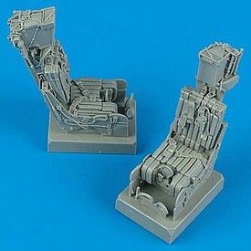 Quickboost F14A Ejection Seats w/Safety Belts (2) Plastic Model Aircraft Accessory 1/32 Scale #32033