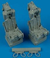 Quickboost F4 II Ejection Seats w/Safety Belts Plastic Model Aircraft Accessory 1/32 Scale #32069 Quickboost F4 II Ejection Seats w/Safety Belts Plastic Model Aircraft Accessory 1/32 Scale #32069