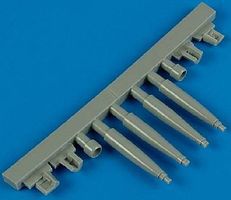 Quickboost Spitfire Mk IXe Gun Barrels for Tamiya Plastic Model Aircraft Accessory 1/32 Scale #32107