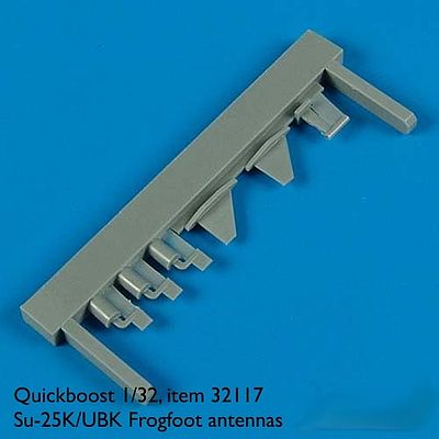 Quickboost Su25K/UBK Frogfoot Antennas for TSM Plastic Model Aircraft Accessory 1/32 Scale #32117