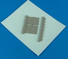 F14 Air Intake Covers w/Decals for TAM Plastic Model Aircraft Accessory 1/32 Scale #32127