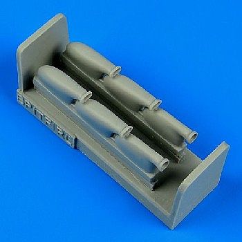 Quickboost Spitfire Mk II Exhaust for Revell Plastic Model Aircraft Accessory 1/32 Scale #32168