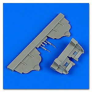 Quickboost Ar196 Float Rudders for Revell Plastic Model Aircraft Accessory 1/32 Scale #32173