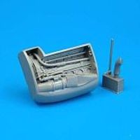 P38 Engine for Academy Plastic Model Aircraft Accessory 1/48 Scale #48009
