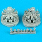 Quickboost B26 Engines for Revell-Monogram Plastic Model Aircraft Accessory 1/48 Scale #48057
