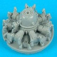 Quickboost PBY5 Catalina Engine for RMX Plastic Model Aircraft Accessory 1/48 Scale #48061
