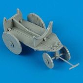 Quickboost WWII German Fuel Tank Cart Plastic Model Aircraft Accessory 1/48 Scale #48102