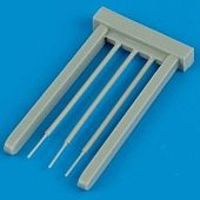 Quickboost Fw190 Pitot Tubes Plastic Model Aircraft Accessory 1/48 Scale #48120