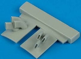 F4U2 Bird Cage Exhaust for Tamiya Plastic Model Aircraft Accessory 1/48 Scale #48157