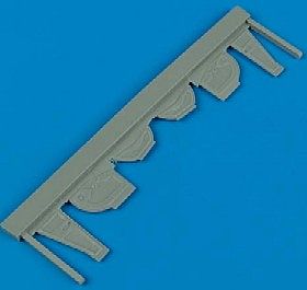 Quickboost Yak3 Undercarriage Covers for Eduard Plastic Model Aircraft Accessory 1/48 Scale #48202