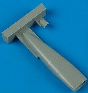 Quickboost JAS39D Air Scoops for Italeri Plastic Model Aircraft Accessory 1/48 Scale #48209