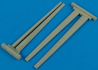 Quickboost Bf110C/D Slots for Eduard Plastic Model Aircraft Accessory 1/48 Scale #48210