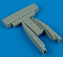 Quickboost F105 Air Scoops for Trumpeter Plastic Model Aircraft Accessory 1/48 Scale #48266