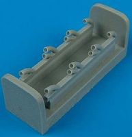 Quickboost Yak9 Exhaust for ICM Plastic Model Aircraft Accessory 1/48 Scale #48273 Quickboost Yak9 Exhaust for ICM Plastic Model Aircraft Accessory 1/48 Scale #48273