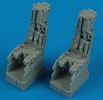 Quickboost F14D Ejection Seats w/Safety Belts Plastic Model Aircraft Accessory 1/48 Scale #48287