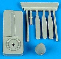 Quickboost Fairchild Au23A Propeller w/Jig Tool for Roden Plastic Model Aircraft Accessory 1/48 #48334 Quickboost Fairchild Au23A Propeller w/Jig Tool for Roden Plastic Model Aircraft Accessory 1/48 #48334