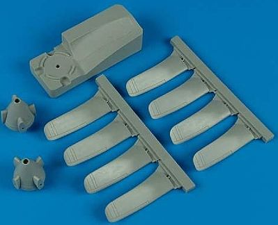Quickboost E2C Propellers w/Jig Tool for KIN & ITA Plastic Model Aircraft Accessory 1/48 #48337
