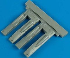 Quickboost P38 Turbo-Supercharger Cover for HSG Plastic Model Aircraft Accessory 1/48 Scale #48369