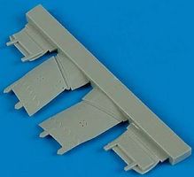Quickboost Rafale C Undercarriage Covers for HBO (4) Plastic Model Aircraft Accessory 1/48 #48391