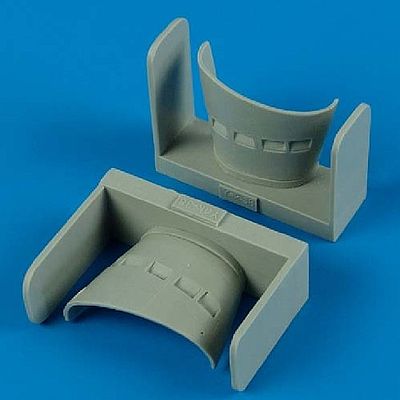 Quickboost Yak38 Forger A Air Intakes for HBO Plastic Model Aircraft Accessory 1/48 Scale #48426