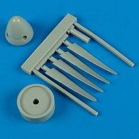 P51D Propeller w/Jig Tool for Hobbyboss Plastic Model Aircraft Accessory 1/48 Scale #48466