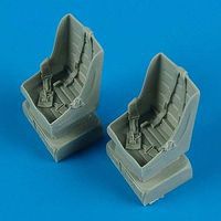 Quickboost T28 Seats w/Safety Belts for Roden Plastic Model Aircraft Accessory 1/48 Scale #48482 Quickboost T28 Seats w/Safety Belts for Roden Plastic Model Aircraft Accessory 1/48 Scale #48482
