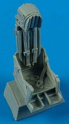 Quickboost MiG17 Ejection Seat w/Safety Belts Plastic Model Aircraft Accessory 1/48 Scale #48503