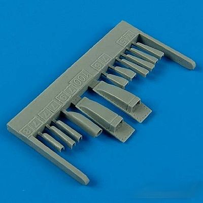 Quickboost 48420 1//48 Spitfire Mk I//Ia//IIa Exhaust Oval for Airfix