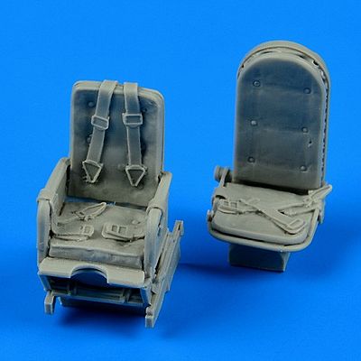 Quickboost Ju52 Seats w/Safety Belts Plastic Model Aircraft Accessory 1/48 Scale #48568
