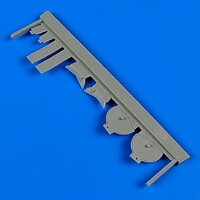 Quickboost N1K1 Shiden Undercarriage Covers for Hasegawa Plastic Model Aircraft Accessory 1/48 #48592 Quickboost N1K1 Shiden Undercarriage Covers for Hasegawa Plastic Model Aircraft Accessory 1/48 #48592