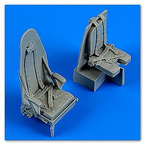 Quickboost Mosquito Mk IV Seats w/Safety Belts for TAM Plastic Model Aircraft Accessory 1/48 #48593