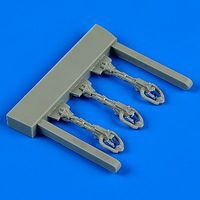 La5F/FN Control Lever for Zveda Plastic Model Aircraft Accessory 1/48 Scale #48618