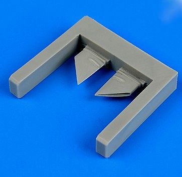 Quickboost F101A/C Voodoo Fuel Vents for KTY Plastic Model Aircraft Accessory 1/48 Scale #48623