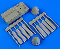 Quickboost Tu2 Propellers 4 Blades w/Jig Tool Plastic Model Aircraft Accessory 1/48 Scale #48665 Quickboost Tu2 Propellers 4 Blades w/Jig Tool Plastic Model Aircraft Accessory 1/48 Scale #48665