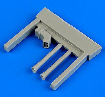 Quickboost Gloster Gladiator Air Intakes for ROD & EDU Plastic Model Aircraft Accessory 1/48 #48696