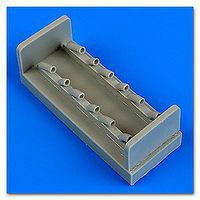 Yak3 Exhaust for Zveda Plastic Model Aircraft Accessory 1/48 Scale #48699