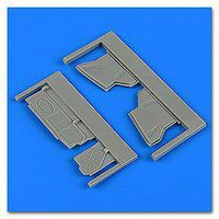 Su25K Frogfoot Undercarriage Covers Plastic Model Aircraft Accessory 1/48 #48725