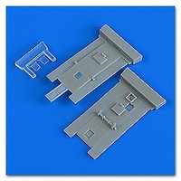Quickboost Bristol Beaufighter Cockpit Doors for RVL Plastic Model Aircraft Acc. Kit 1/48 Scale #48911