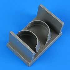 Quickboost Harrier T2/4/8 Air Intake for KIN Plastic Model Aircraft Acc. Kit 1/48 Scale #49015