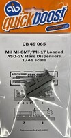 Quickboost 1/48 Mil Mi8MT/Mi17 Loaded ASO2V Flare Dispensers for AGK