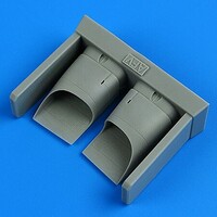 Quickboost 1/48 F5E/F Tiger II Air Intakes For AFV