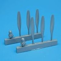 Quickboost PBY5 Propellers (2) Plastic Model Aircraft Accessory 1/72 Scale #72006