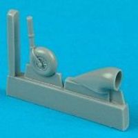 Quickboost Bf109K Air Intake & Tail Wheel for HLR (D) Plastic Model Aircraft Accessory 1/72 #72043 Quickboost Bf109K Air Intake & Tail Wheel for HLR (D) Plastic Model Aircraft Accessory 1/72 #72043